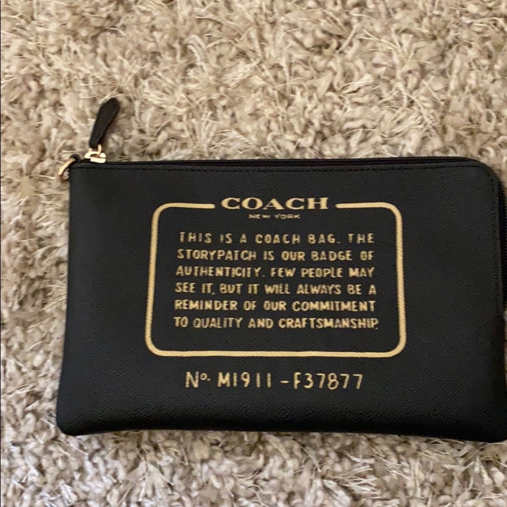 Coach pouch